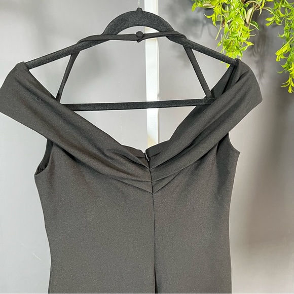 Nookie Womens Athena Off Shoulder Midi Black - Picture 9 of 15